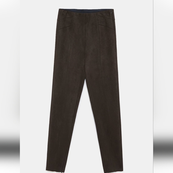 Joe Fresh  Women's Faux suede Leggings Stretch Black  plus Size 2X NWT. - Picture 1 of 9